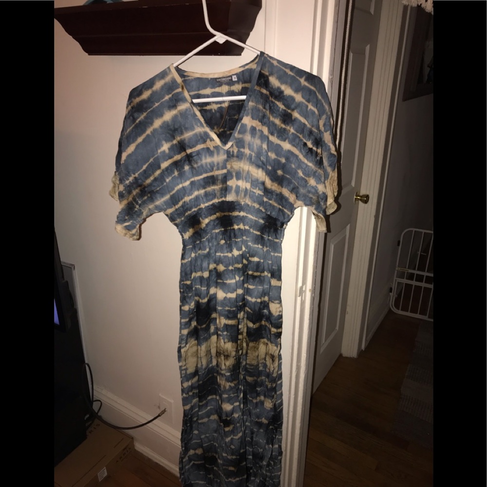 Earthbound Trading Company tie-dye dress
